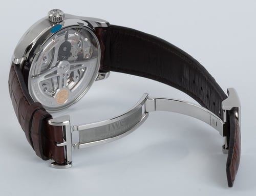 Open Clasp Shot of Portugieser Automatic 7-Day Power Reserve