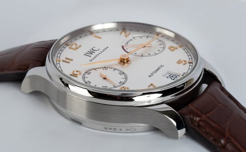 9' Side Shot of Portugieser Automatic 7-Day Power Reserve