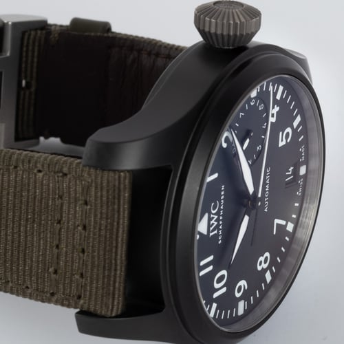 Dial Shot of Big Pilot Top Gun 46mm