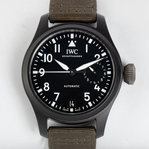 Front Shot  of Big Pilot Top Gun 46mm