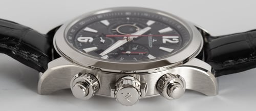 Crown Side Shot of Master Compressor Chronograph 2