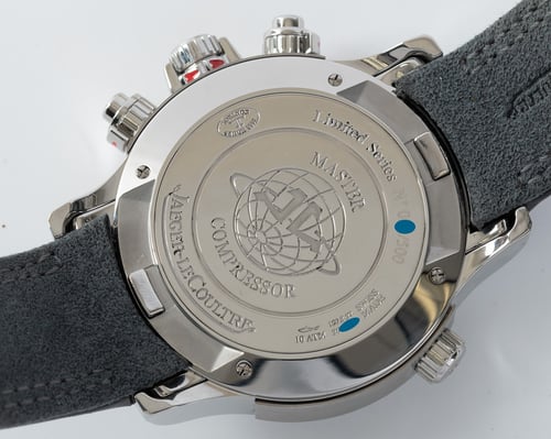 Caseback of Master Compressor Extreme World Chronograph
