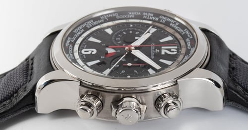 Crown Side Shot of Master Compressor Extreme World Chronograph