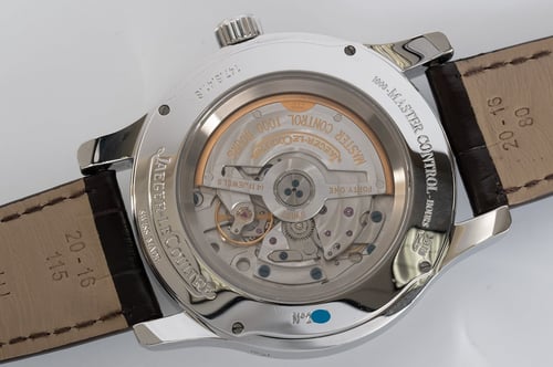Caseback of Master Calendar
