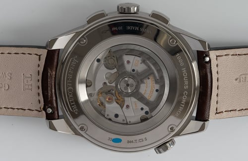 Caseback of Polaris Chrono World Time