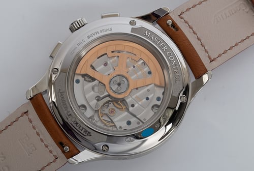 Caseback of Master Chrono Calendar