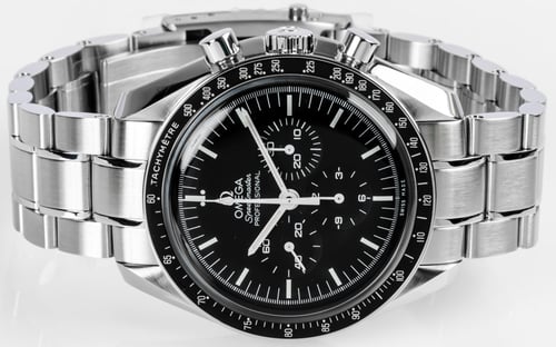 Front View of Speedmaster Legendary Moonwatch