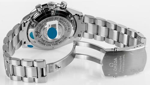Open Clasp Shot of Speedmaster Legendary Moonwatch