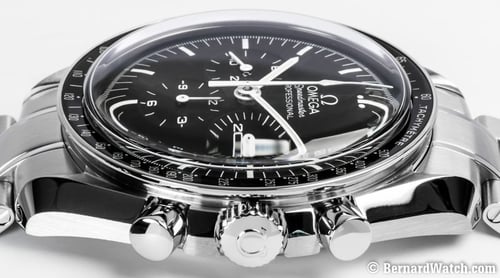 Crown Side Shot of Speedmaster Legendary Moonwatch