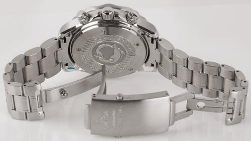 Open Clasp Shot of Seamaster Chrono Apnea Jacques Mayol