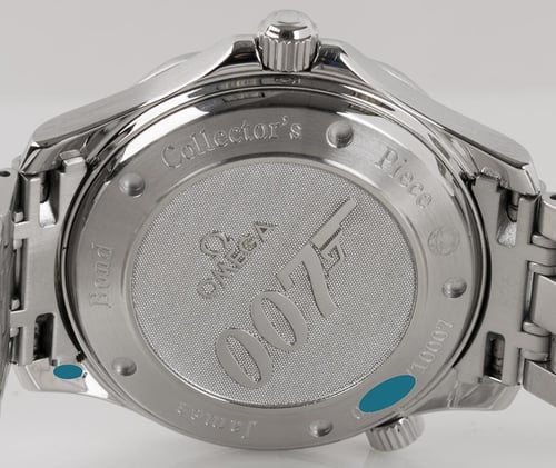 Caseback of Seamaster 007 Co-Axial Limited Edition