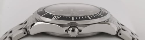 Crown Side Shot of Seamaster 007 Co-Axial Limited Edition