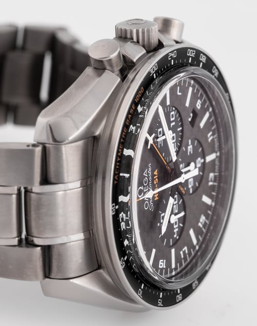 Dial Shot of Speedmaster HB-SIA 'Solar Impulse' Co-Axial GMT Chronograph
