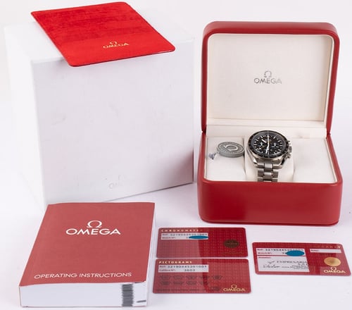 Box / Paper shot of Speedmaster HB-SIA 'Solar Impulse' Co-Axial GMT Chronograph