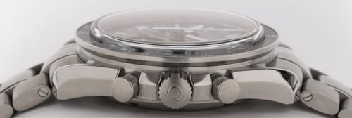 Crown Side Shot of Speedmaster HB-SIA 'Solar Impulse' Co-Axial GMT Chronograph