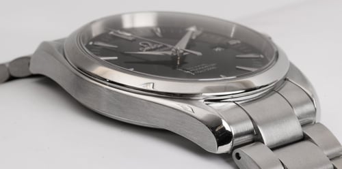 9' Side Shot of Seamaster Aqua Terra 39 MM