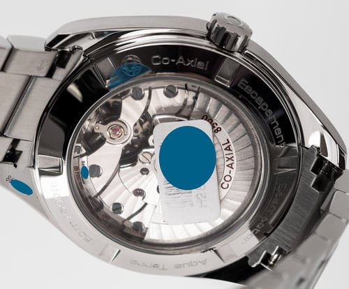 Caseback of Seamaster Aqua Terra 41.5 MM