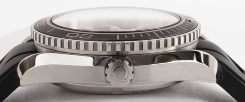 Crown Side Shot of Seamaster Planet Ocean