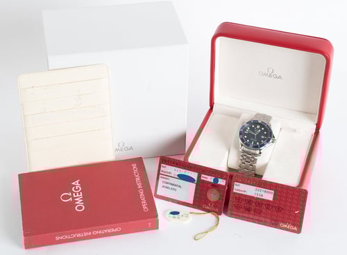 Box / Paper shot of Seamaster Professional Quartz