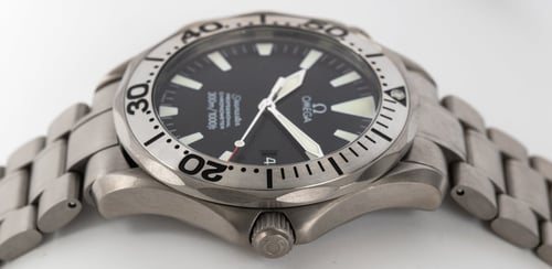 Crown Side Shot of Seamaster Professional