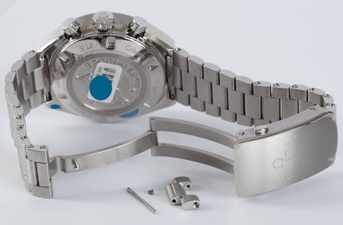 Open Clasp Shot of Speedmaster Mark II Co-Axial