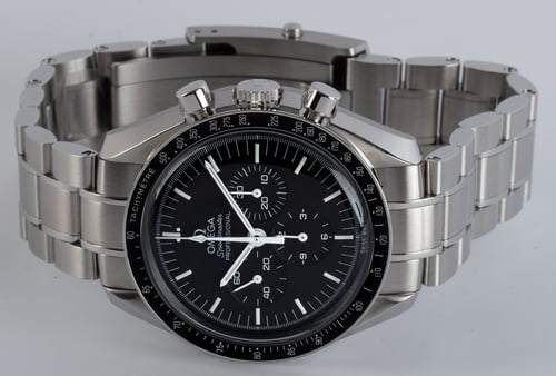 Front View of Speedmaster Legendary Moonwatch
