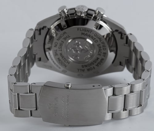 Rear / Band View of Speedmaster Legendary Moonwatch