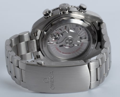 Rear / Band View of Seamaster Planet Ocean Master Chronometer Chronograph