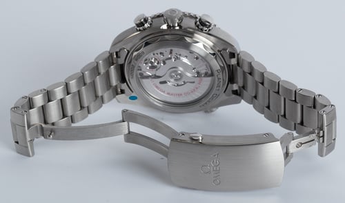 Open Clasp Shot of Seamaster Planet Ocean Master Chronometer Chronograph