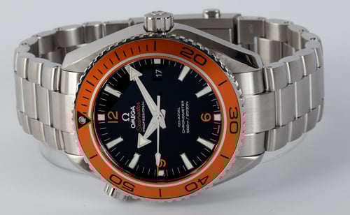 Front View of Seamaster Planet Ocean Big Size