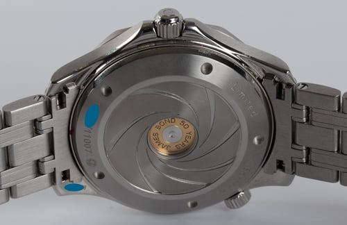 Caseback of Seamaster Professional James Bond 50th Anniversary Limited Edition