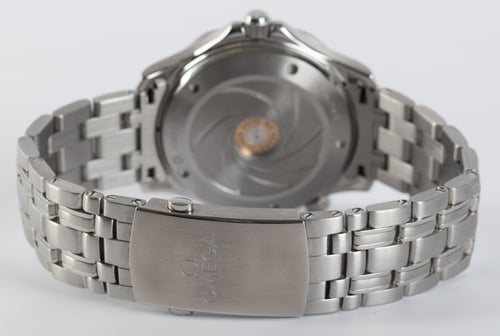 Rear / Band View of Seamaster Professional James Bond 50th Anniversary Limited Edition