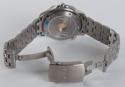 Open Clasp Shot of Seamaster Professional James Bond 50th Anniversary Limited Edition