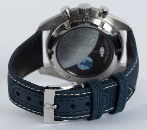 Rear / Band View of Speedmaster 'Silver Snoopy Award'