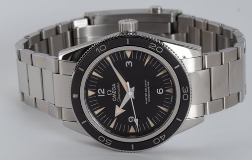 Front View of Seamaster 300 Master Co-Axial
