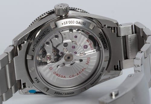 Caseback of Seamaster 300 Master Co-Axial