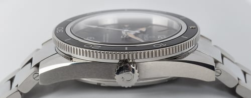 Crown Side Shot of Seamaster 300 Master Co-Axial