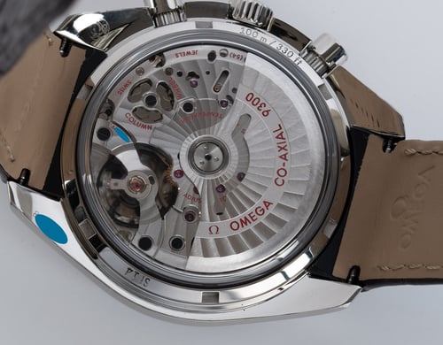 Caseback of Speedmaster Moonwatch Co-Axial Chronograph