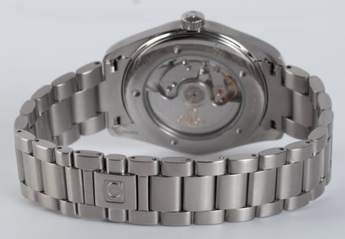 Rear / Band View of Seamaster Aqua Terra Co-Axial