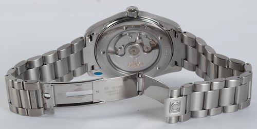 Open Clasp Shot of Seamaster Aqua Terra Co-Axial
