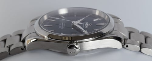 Crown Side Shot of Seamaster Aqua Terra Co-Axial