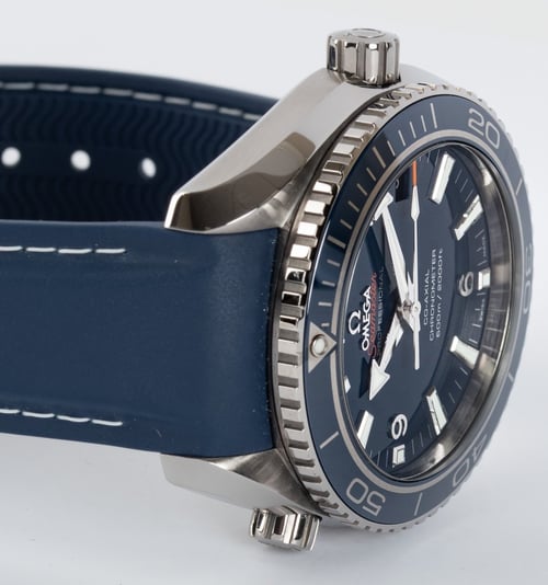 Dial Shot of Seamaster Planet Ocean 600M
