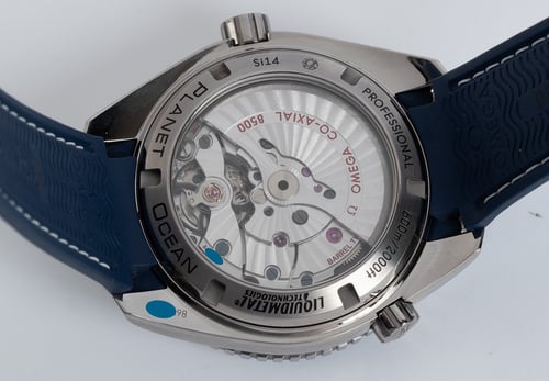 Caseback of Seamaster Planet Ocean 600M