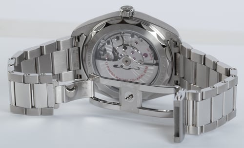 Open Clasp Shot of Aqua Terra Worldtimer 43MM