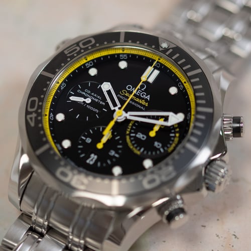 Extra Shot of Seamaster Diver Regatta 300M Chronograph