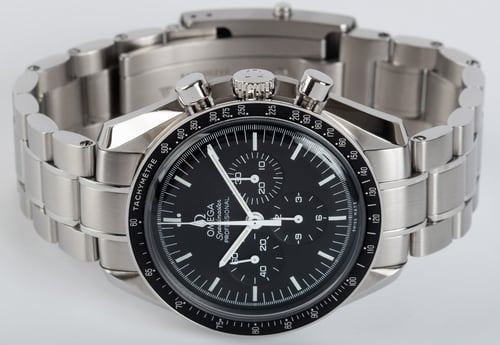 Front View of Speedmaster Legendary Moonwatch
