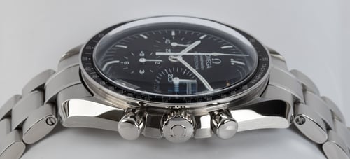Crown Side Shot of Speedmaster Legendary Moonwatch