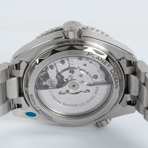 Caseback of Seamaster Planet Ocean Master 43.5MM
