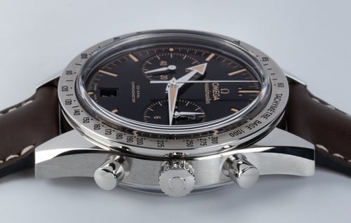 Crown Side Shot of Speedmaster '57