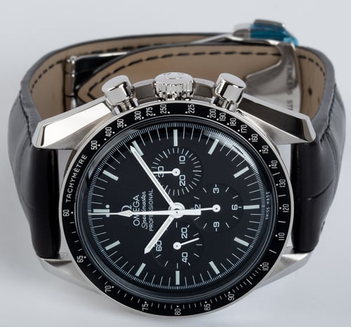 Front View of Speedmaster Legendary Moonwatch